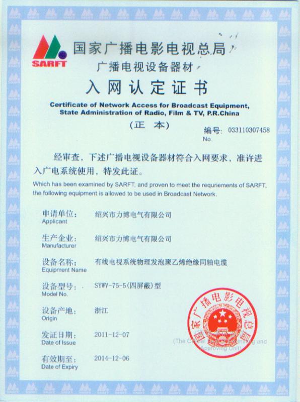  - Shaoxing Libo Electric Co., Ltd