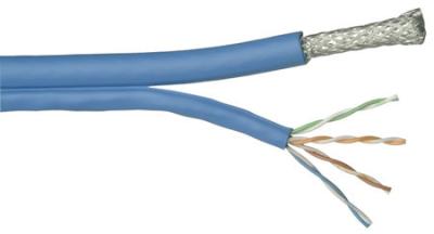 Chine Câble LAN de CAT5E avec 4 paires pour le réseau, câble RG59 avec le câble de 24AWG UTP CAT5E à vendre