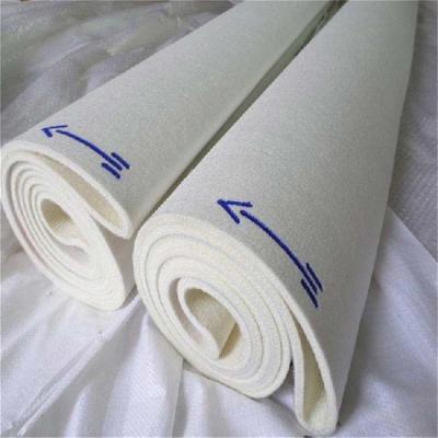 China Equipment 10mm Thickness Nomex Seamless Felt Belt , Nomex Felt Belt Cover for sale