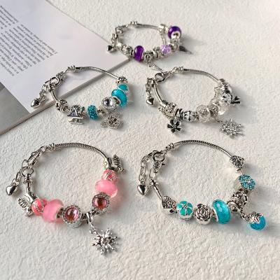 China Personal Fashion Bracelet Vershal D122 New Fashion Angel Wing DIY Bracelet Vintage Girl Bracelet for sale