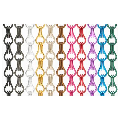 China Aluminum Chain Link Chain Link Curtain For Home Decor for sale