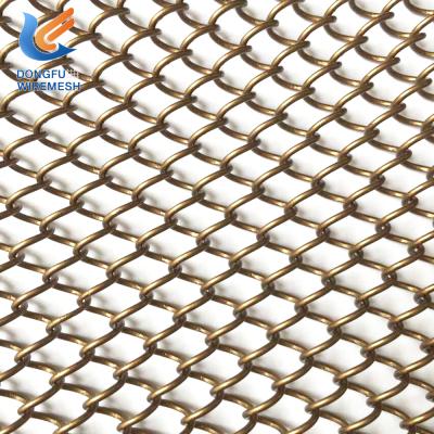 China Metal Mesh Drapery, Metal Coil Chain Link Drapery for sale