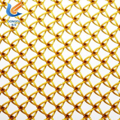 China Plain Weave Metal Honeycomb Decoration Wire Mesh For Sale for sale