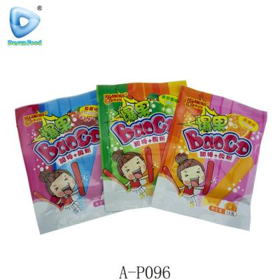 China Natural Sour Fruit Powder with Dextrose Stick Candy for sale