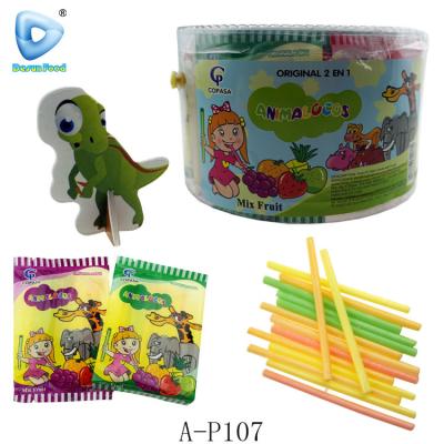 China Natural CC Stick Candy with Toy Card for sale