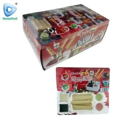 China Chocolate Stick Cookie With 4 Flavor Chocolate Jam E319 for sale