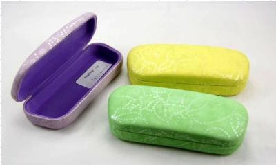 China Simple Practical Iron Optical Glasses Case , Mini Glasses Case Eco Friendly for sale