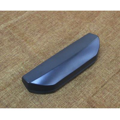 China Professional Lilac Plastic Eyeglass Cases Polyester Inside Material With Gilt Edged for sale