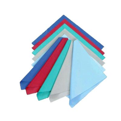 China Trending Screen / Eyeglass Cleaning Cloths Polyester Polyamide Fabric for sale