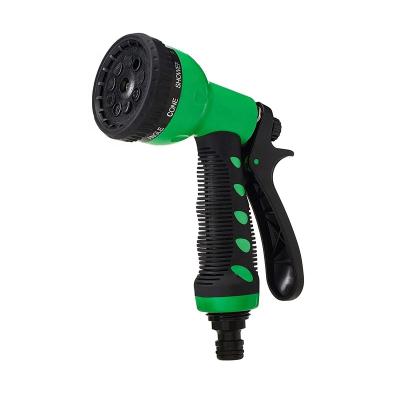 China Good Quality Washing Water Hose Nozzle Sprayer 9 Pattern Adjustable Water Sprayer 9 Pattern High Pressure Plastic Hose Pipe Cleaning Nozzle for sale