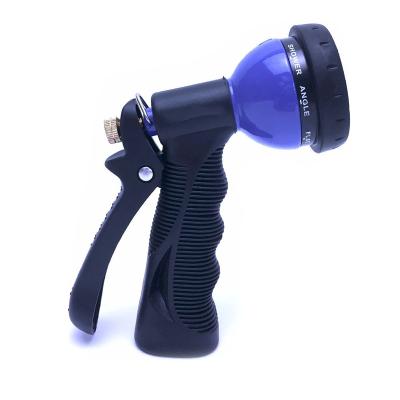 China Good Quality Plastic Water Hose Washer Sprayer Garden Hose Cleaning High Pressure Adjustable Nozzle 3/4 Nozzle for Watering and Car Washing for sale