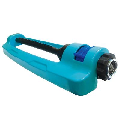 China High Quality Blue Watering Irrigation Garden Tools Irrigation System 360 Degree Rotating Sprinkler Garden Water Sprinkler For Lawn for sale