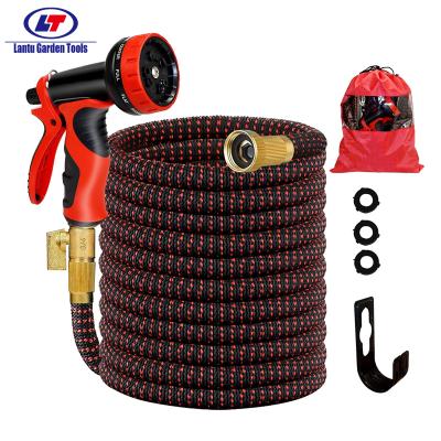 China Adjustable Water Hose Set Expandable Garden Water Hose Set 25FT/50FT/75FT/100FT/custom for sale