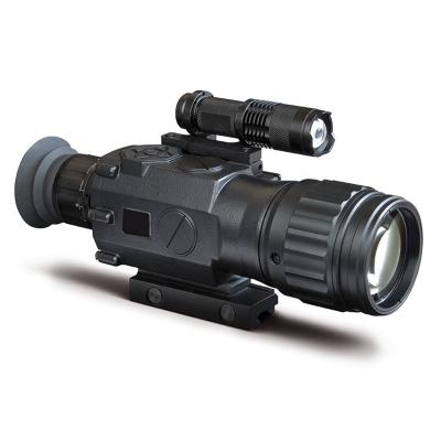 China 500M PQ1-4550 Digital Night Vision Rifle Scope 4.5x50mm Low Illuminance Infrared Rifle Square For Hunting Camping Dark Sight for sale