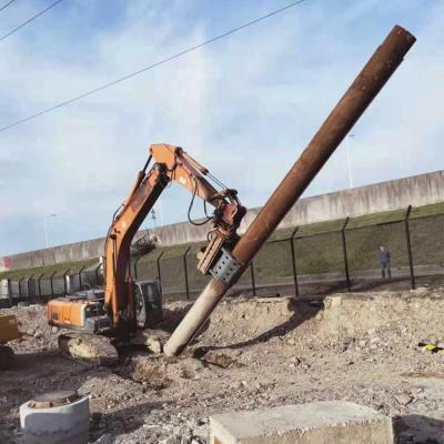 China Construction worksÂ  Side Grip Vibro Hammers Tube Pile Vibro Hammer Side Grip Tube Pile Hydraulic Vibratory Hammer for sale