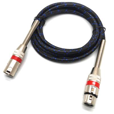 China New Car Cannon Attach XLR Male To Female Extension Microphone XLR Audio Cable For Microphone, Mixer, Amplifier Speaker for sale