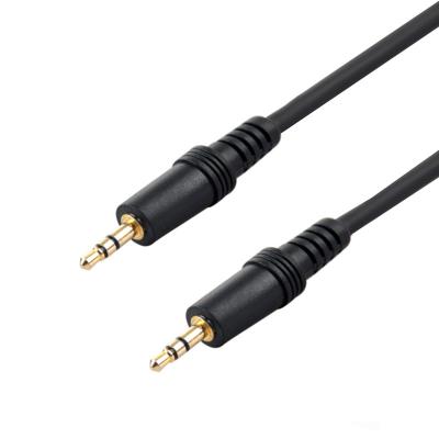 China Car 3.5mm male to male cable OFC copper 24k gold plated aux cable. stereo audio for sale