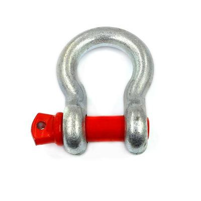 China Heavy Industry 4.75Ton 6.5 Ton Paint Screw Pin G209 Bow Sling for Hoisting for sale