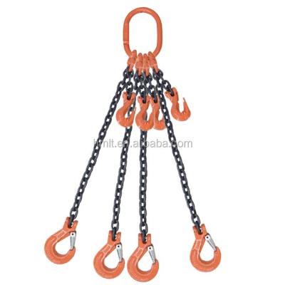 China 80 grade four legs container lifting slings 6mm-24mm for sale