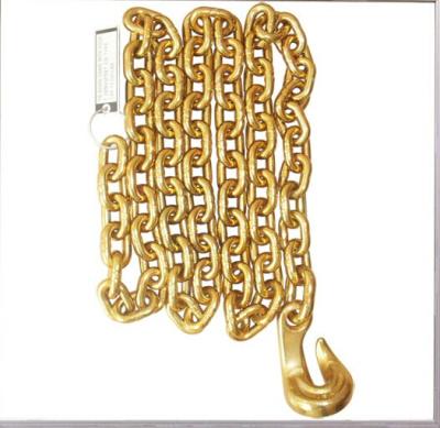 China Binder chain or towing lifting and carrying chain with hooks for sale