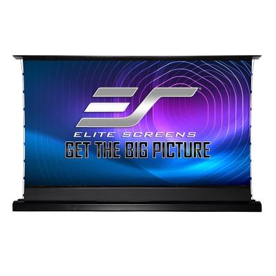 China Elite Tab-Tension2 CLR3 Electric Screens UST (Ultra Short Throw) Kestrel For Ceiling 8K Electric Floor-Rising Projector Screen 121inch for sale