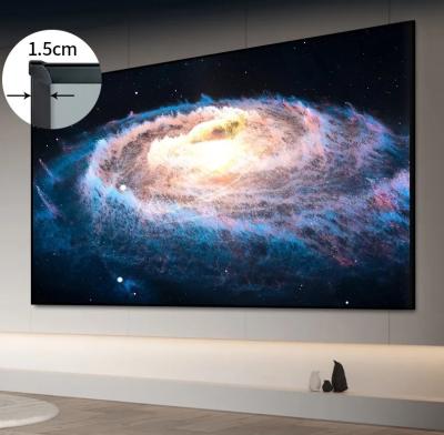 China New Product Ideas 2022 100inch 8K HD Ready Anti Frame Fixed Frame Lightweight Projector Screen for sale