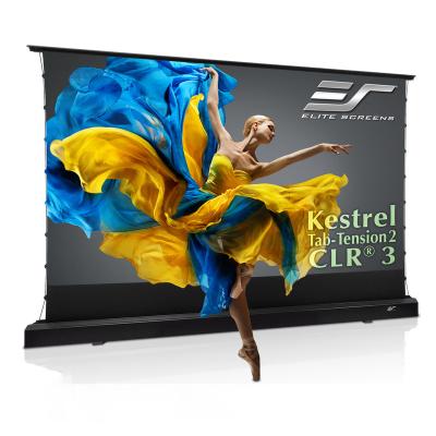 China Electric (Ultra Short Throw) Kestrel Tab-Tension2 CLR3 For Floor 8K Projector Screen Motorized 4k for sale