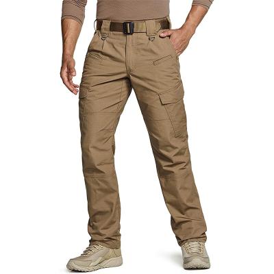 China Anti-Wrinkle Mens Pants Quick Dry Lightweight Rise Zip Off Outdoor Cargo Pants Trousers for sale