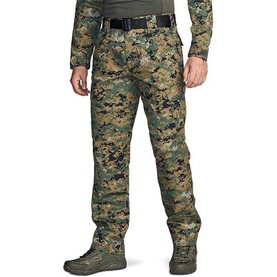 China casual fit military cargo joggers Anti-wrinkle streetwear army techwear tactical pants for men for sale