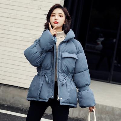 China 2020 Good Quality Newly Released Raincoat Winter Custom Made Lightweight Cotton Padded Zippered Soft Lantern Tracksuit Full Sleeve Warm Women for sale