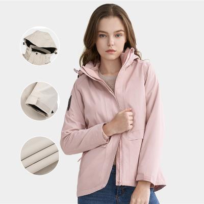 China High Quality Customized Autumn Anti-wrinkle Fashion Ladies Softshell Coat Pink Casual Thick Light Blouse Outdoor Biker Jackets Unisex for sale