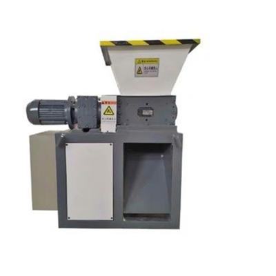 China Recycle Small Mini Shredder Tire Shredder Metal Aluminum Box Shredder Iron Scrap Tire Dropping Machine for sale