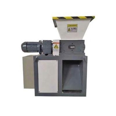 China Recycle Plastic Mini Shredder Foam Waste Cardboard Metal Shredder Machine Waste Cardboard Double Shaft for sale