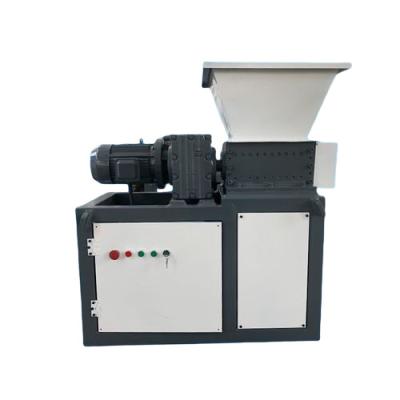 China Recycle Mini Waste Plastic Shredder Machine Double Shaft Metal Shredder For Sale for sale