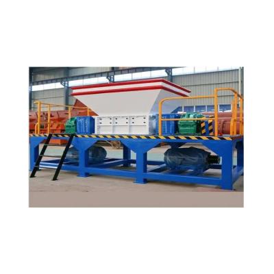 China Recycle Scrap Metal Factory Price Twin Shaft Wood Shredder Hot Selling Small Shaft Scrap Paper Strong And Durable Shredder for sale