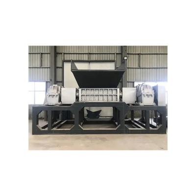 China Recycle High Quality Double Shaft Crepe Paper Plastic Wood Shredder Shredder Metal Veneer Shredder Factory Price For Sale for sale