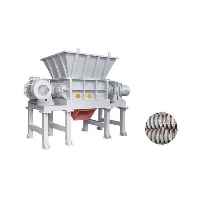 China Recycle Scrap Metal Industrial Bottle And Can Waste Paper Plastic Shredder Waste Double Shaft Wood Waste Shredder For Sale for sale