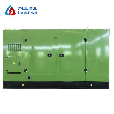 China CE ISO 40kw 50kva 50hz 1500rpm silent water cooled biogas generator by cummins main grid HTG-40GF for sale