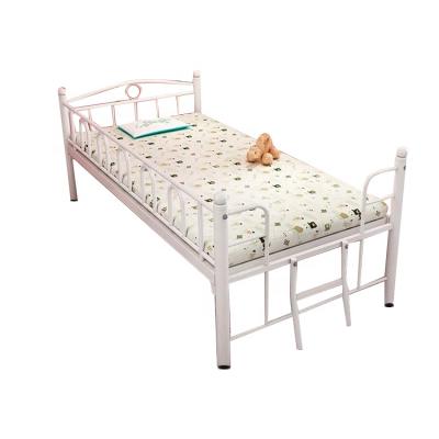 China Morden Princess Style Metal Bed Frame For Bedroom Furniture Pink White Kids Bed for sale