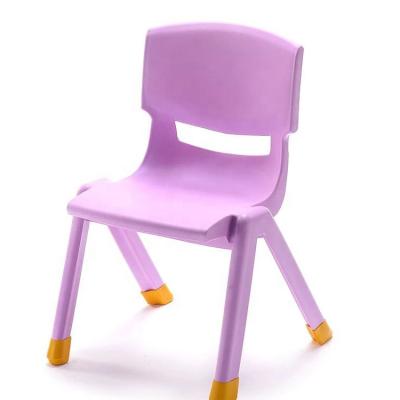 China Eco-friendly Stackable Plastic Chair Kids Children Kids With Foot Cover For Kindergarten for sale