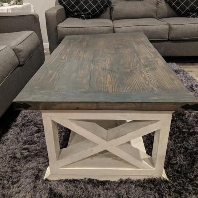 China Eco-friendly European Style Customized Color Solid Wood End Coffee Table For Living Room Furniture for sale