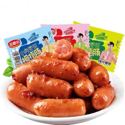 China Jinmofang Original Spicy Sausage 50pcs Hot Dog Instant Pot Snack for Hot Dog Snack for sale