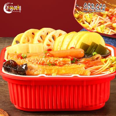 China Buzhiqiwei instant hotpot tripe 352gram best hotpot snack pot mini steamer instant hot hot pot for sale