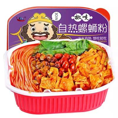 China Jiaozhi 260gram Guangxi Liuzhou luosifen natural self heating noodles for chinese food for sale