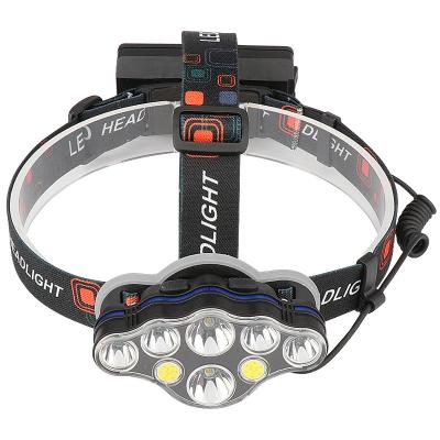 China New Arrival Camping Waterproof Outdoor Lighting Led Headlamp Camping With Two Modes Headlamps for sale