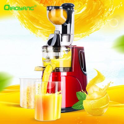 China New Hotel Slow Masticating Juicer Easy To Clean And High Juice Yield Quiet Motor Cold Press Slow Juicer for sale