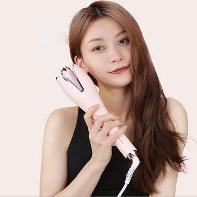 China LCD Digital Display Electric Hair Curlers Design LCD Display New Bounce Hair Styler Automatic Hair Curling Iron for sale