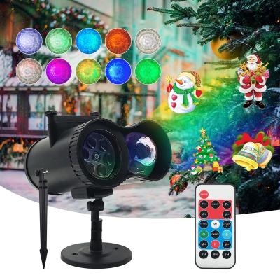 China Modern Mobile Christmas Projector Lamp 2-in-1 Model with Remote Lamp Remote Garden Surf Landscape Waterproof Indoor Outdoor Party, 20 Slides for sale