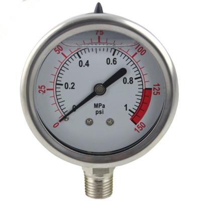 China Brass Bourdon Tube Pressure Gauge 2