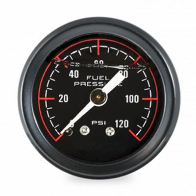 China En837-1 Brass Bourdon Tube Pressure Gauge 0-120psi 1/8NPT Oil Filled Pressure Gauge Threaded for sale